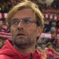 Klopp watches Liverpool fans singing You'll Never Walk Alone