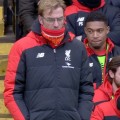 Klopp watches his first LFC - Man United game