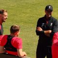 Jurgen Klopp training in the USA