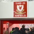 New Main Stand at Anfield - This is Anfield sign