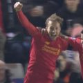 Lucas Leiva scores for LFC