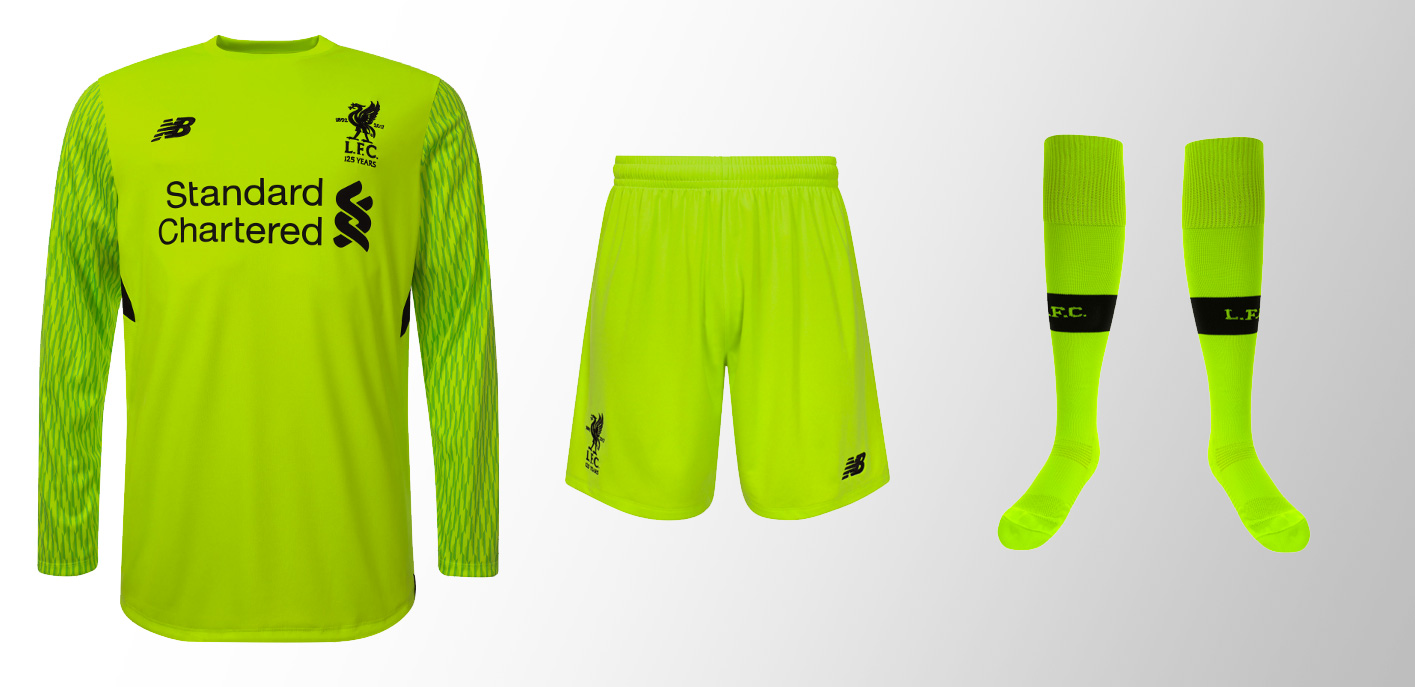 Liverpool Goalkeeper Third Kit Range 2017-18