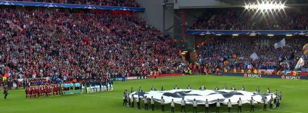 Champions League games back at Anfield