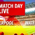 Liverpool face Watford in the Premier League