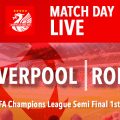 Liverpool v Roma LIVE semi final graphic