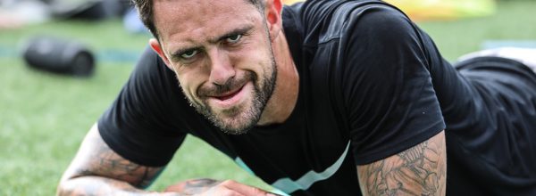 Danny Ings training on Instagram