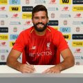 Alisson signs for Liverpool