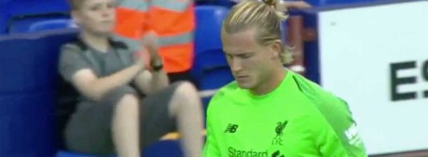 Karius v Tranmere