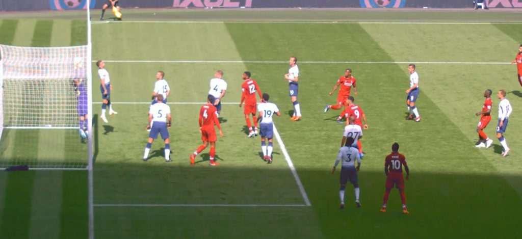 Wijnaldum league goal v Spurs AWAY