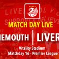 LIVE Bournemouth v Liverpool