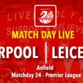 LIVE Liverpool Leicester