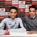 Trent Alexander-Arnold and his brother