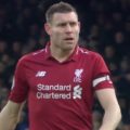 James Milner steps up for the penalty