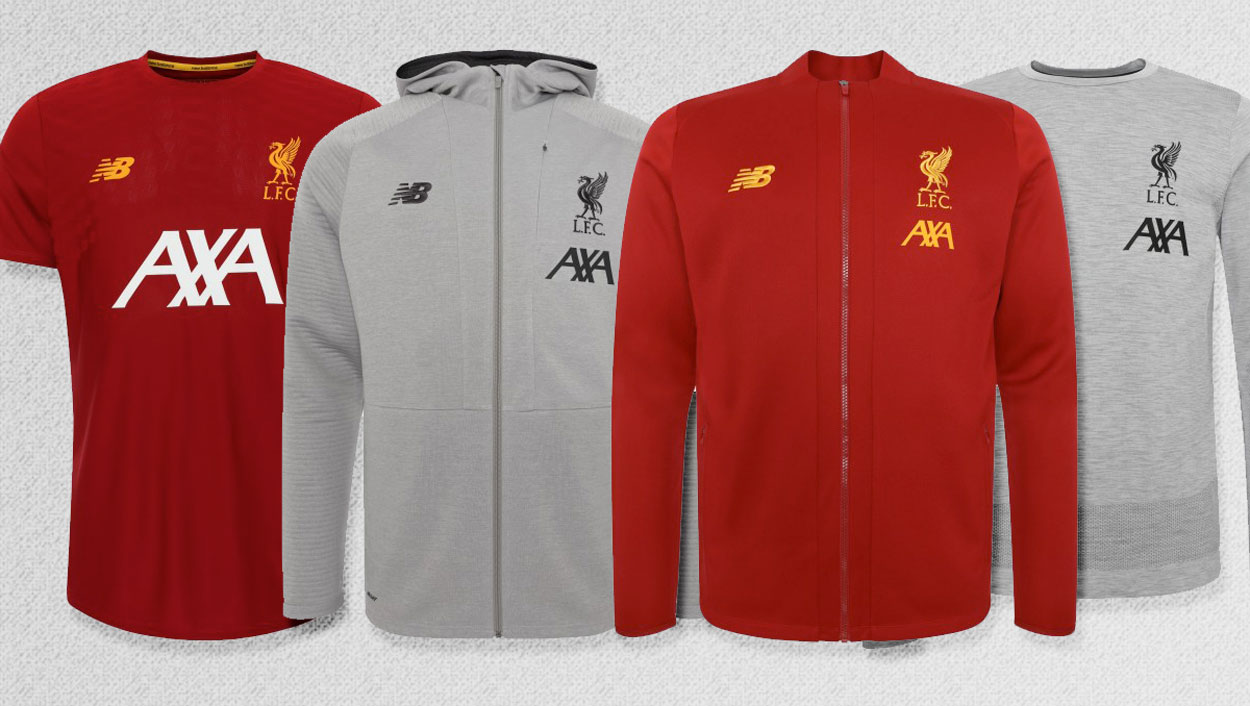 liverpool fc new balance training kit