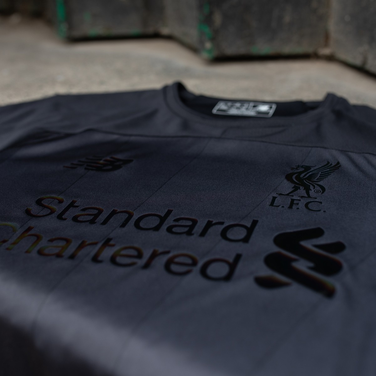 liverpool fc home blackout ss jersey