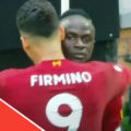 Sadio Mane opens the scoring v Leicester