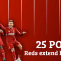 LFC take a commanding 25 point Premier League lead