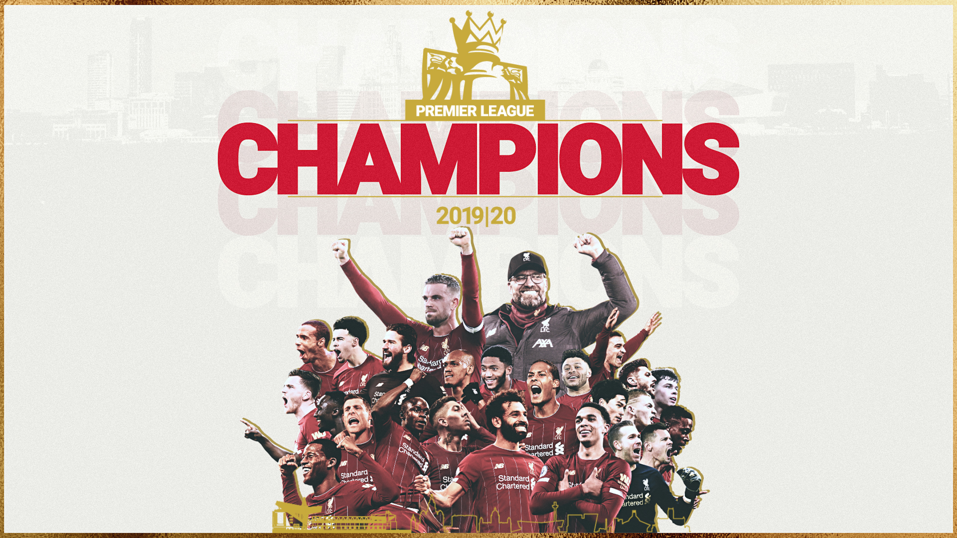 Champions Liverpool Fc At Last Are Premier League Champions Anfield Online