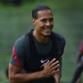 Virgil van Dijk pre-season training in Austria