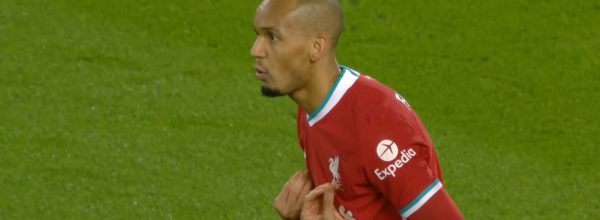 Fabinho harsh to concede penalty