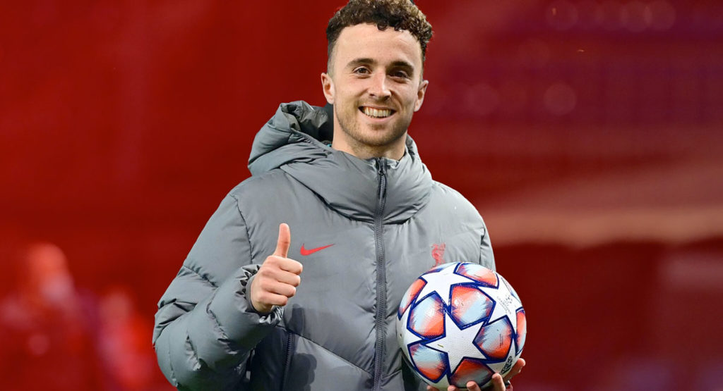 Diogo Jota scores first LFC hat-trick