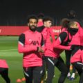 Mo Salah training