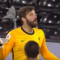 Alisson saves against Fulham