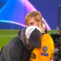 Klopp congratulations Kelleher at full time