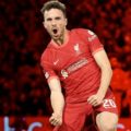 Diogo Jota celebrates his LFC goal v Atletico Madrid