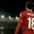 Takumi Minamino was frustrated in the 0-0 draw against Arsenal