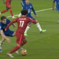 Mo Salah scores against Chelsea
