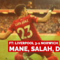 Luis Diaz scores debut Liverpool goal against Norwich