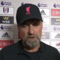 Klopp said he was 12/10 frustrated by the Fulham draw