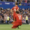 Salah and Firmino after Everton 0-0 Liverpool