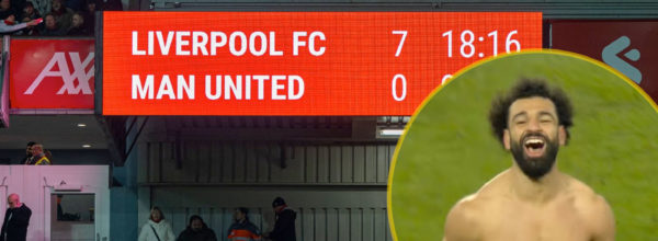 Salah becomes LFC's record Premier League goalscorer - LFC 7-0 Man Utd