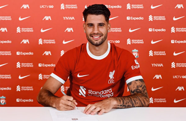 LiverpoolFCオーセンティック Szoboszlai 8番 OFFICIAL! LFC complete signing of our new number 8 - Dominik