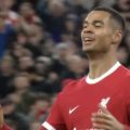 Cody Gakpo scores two for Liverpool against Sparta